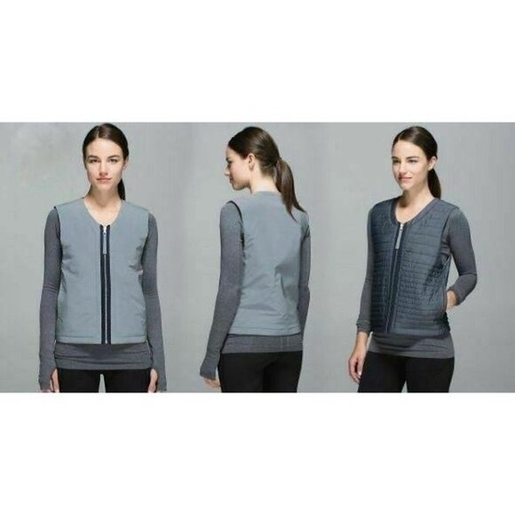 LULULEMON Light Bright Reflective Reversible Vest Size XS - Picture 2 of 12